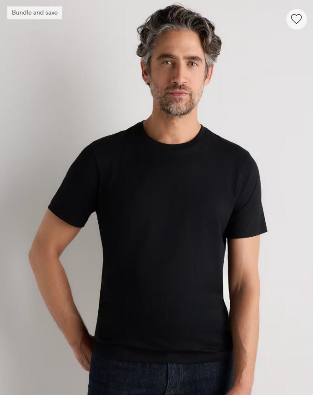 Quince Men’s 100% Pima Cotton Black T Shirt Size XL